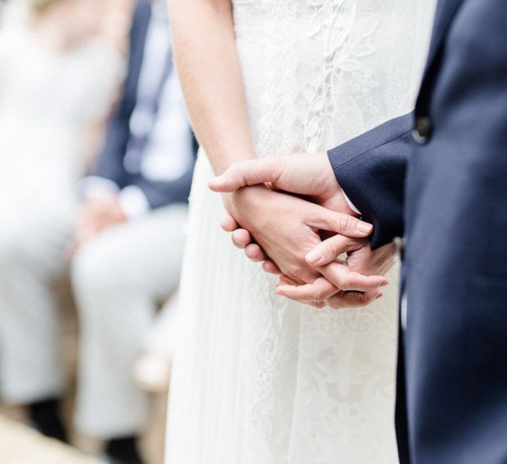 Yolan Cris Bride For A Stylish Boho Wedding At Axnoller Dorset Floral Arch Jennifer Poynter With Images From Lydia Stamps Photography