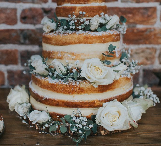 Naked Wedding Cake