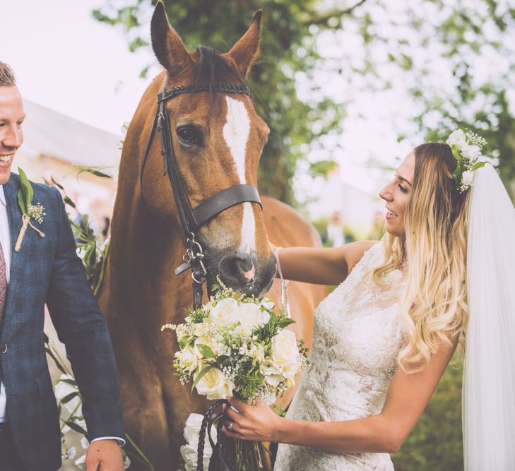 Boho Luxe Wedding Tredudwell Manor Cornwall With Flower Girls In White With Gypsophila Crowns And Images From Nick Bailey