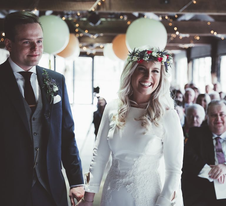 Rustic Barn Wedding Ceremony