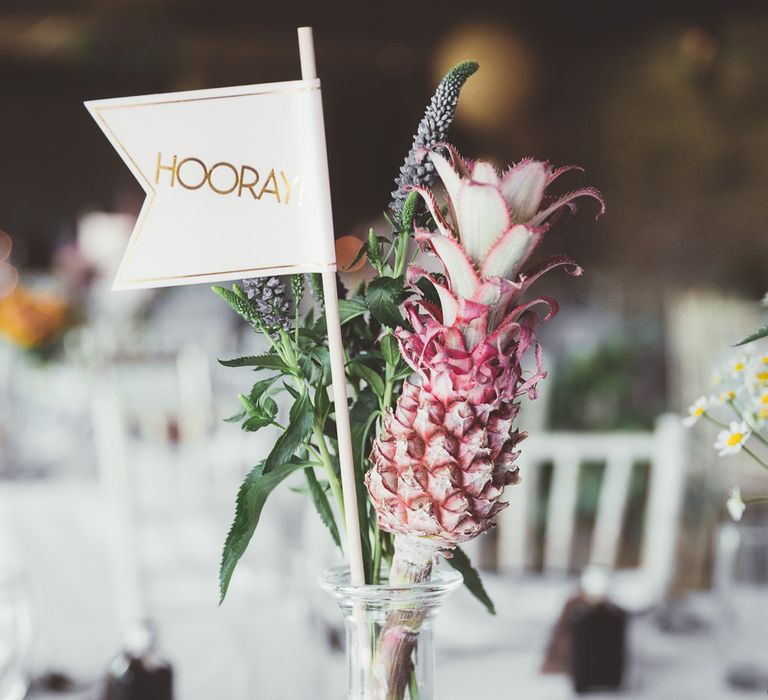 Floral Centrepiece | Mini Pineapple