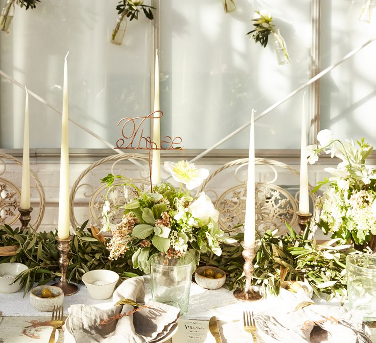 Grecian Wedding Decor Ideas