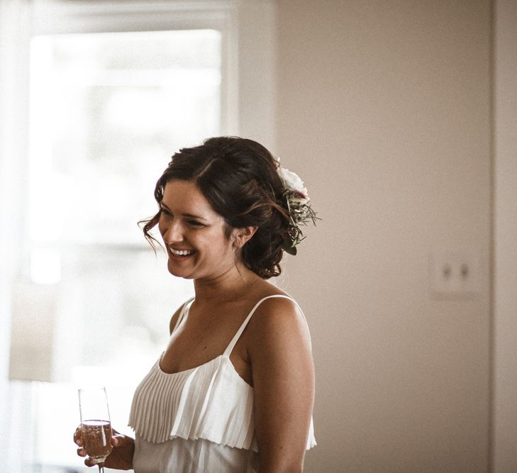 Bridal Preparations | Outdoor Wedding at Claxton Farm in Weaverville, North Carolina | Benjamin Wheeler Photography