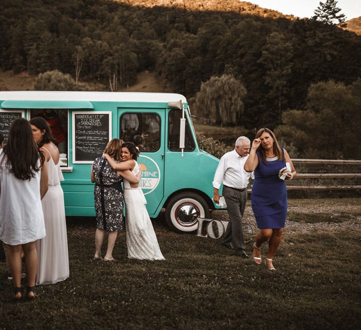 Ice-Cream Truck | Outdoor Wedding at Claxton Farm in Weaverville, North Carolina | Benjamin Wheeler Photography