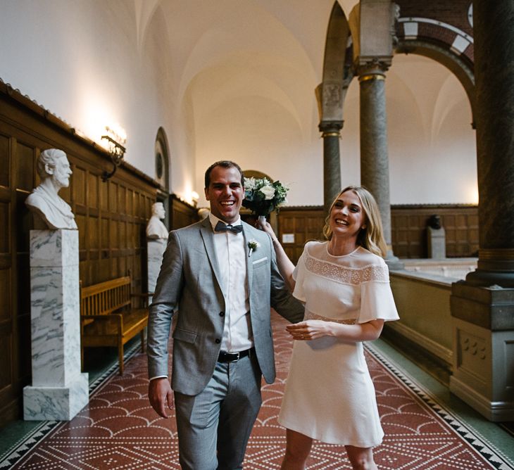 Stylish City Hall, Copenhagen, Elopement by Rochelle Coote Photography