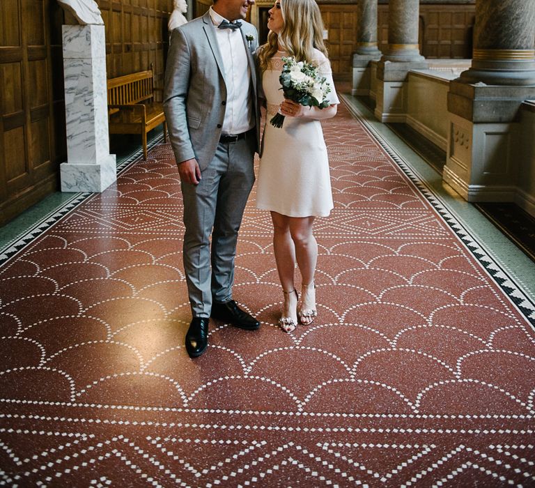 Stylish City Hall, Copenhagen, Elopement by Rochelle Coote Photography