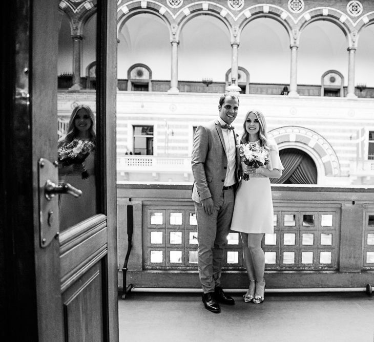 Stylish City Hall, Copenhagen, Elopement by Rochelle Coote Photography