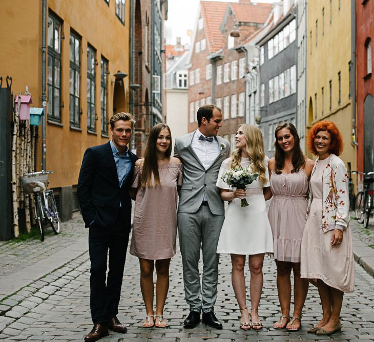 Stylish City Hall, Copenhagen, Elopement by Rochelle Coote Photography