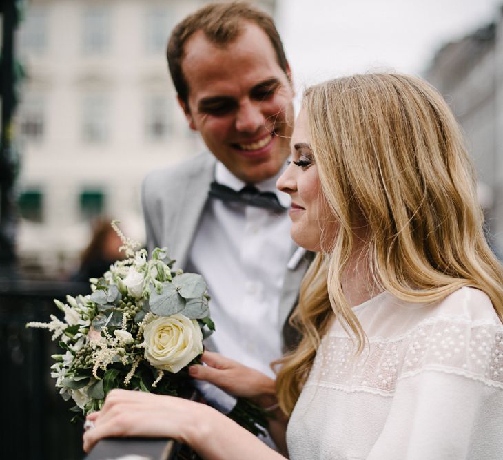 Stylish City Hall, Copenhagen, Elopement by Rochelle Coote Photography