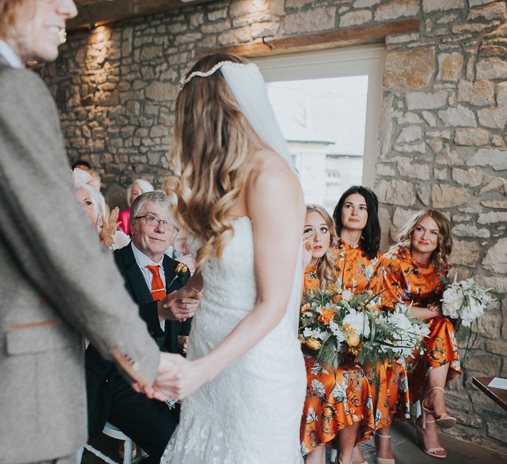 Orange & Green Colour Palette For A Rustic Barn Wedding At Northside Farm With Images By From The Smiths Photography