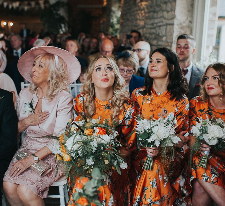 Orange & Green Colour Palette For A Rustic Barn Wedding At Northside Farm With Images By From The Smiths Photography