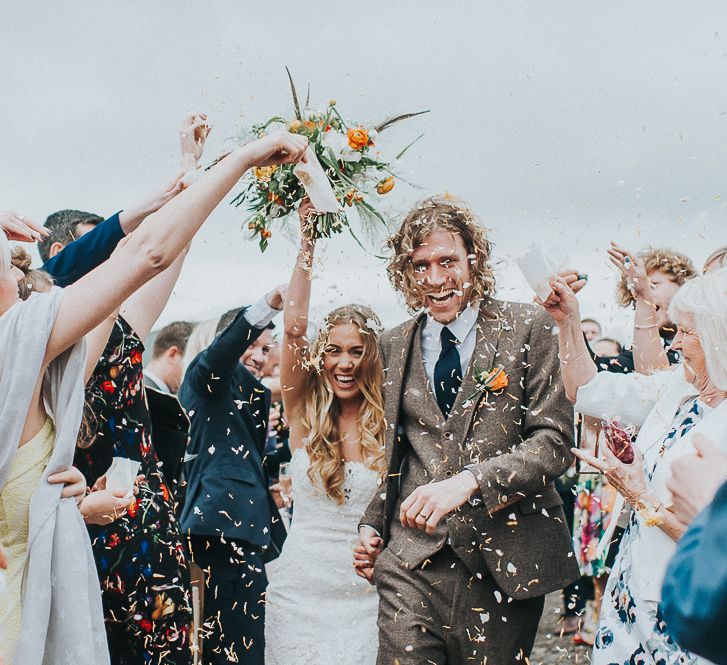 Orange & Green Colour Palette For A Rustic Barn Wedding At Northside Farm With Images By From The Smiths Photography