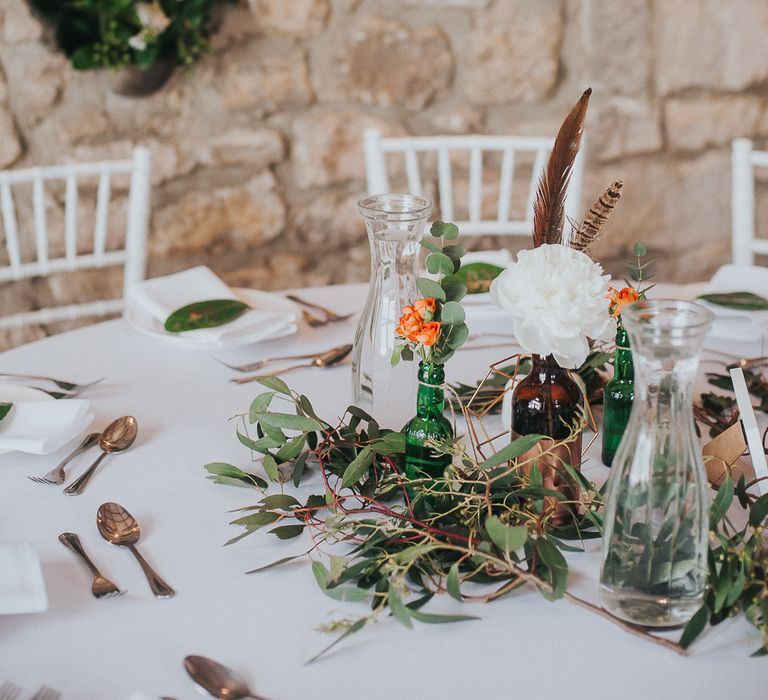 Orange & Green Colour Palette For A Rustic Barn Wedding At Northside Farm With Images By From The Smiths Photography