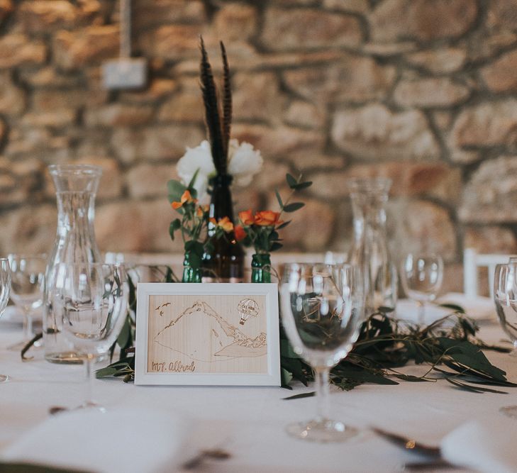 Orange & Green Colour Palette For A Rustic Barn Wedding At Northside Farm With Images By From The Smiths Photography