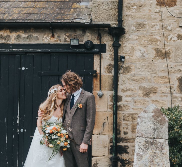 Orange & Green Colour Palette For A Rustic Barn Wedding At Northside Farm With Images By From The Smiths Photography