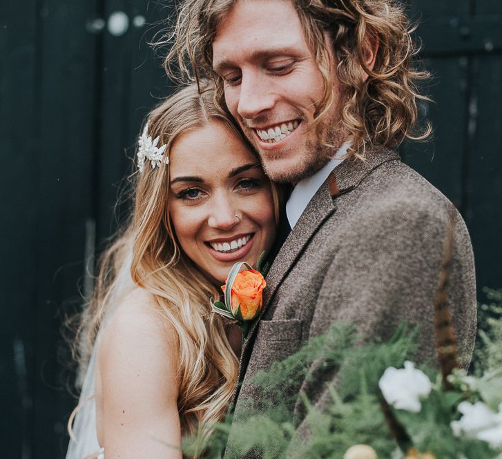 Orange & Green Colour Palette For A Rustic Barn Wedding At Northside Farm With Images By From The Smiths Photography