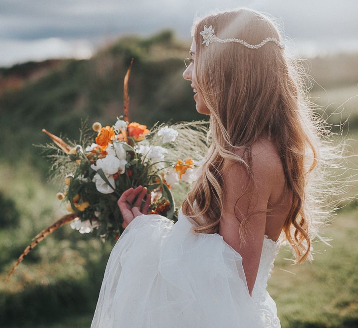 Orange & Green Colour Palette For A Rustic Barn Wedding At Northside Farm With Images By From The Smiths Photography