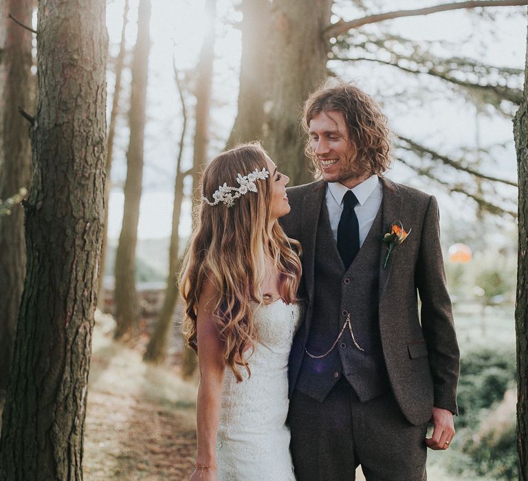 Orange & Green Colour Palette For A Rustic Barn Wedding At Northside Farm With Images By From The Smiths Photography