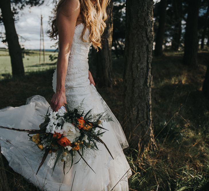 Orange & Green Colour Palette For A Rustic Barn Wedding At Northside Farm With Images By From The Smiths Photography