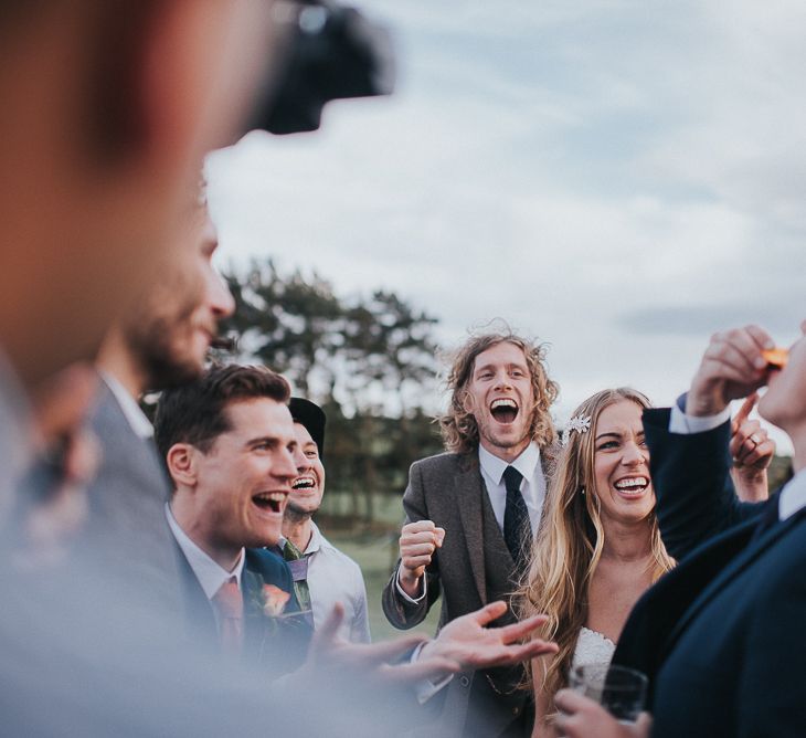 Orange & Green Colour Palette For A Rustic Barn Wedding At Northside Farm With Images By From The Smiths Photography