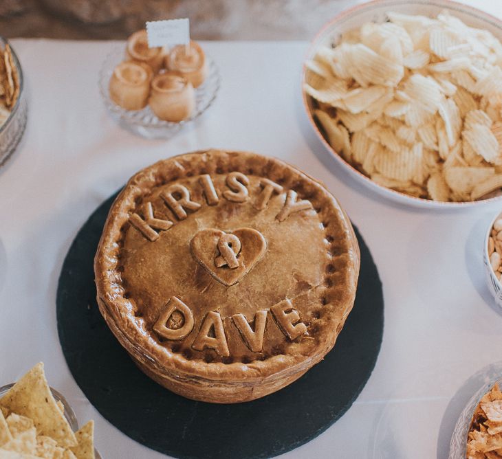 Personalised Wedding Pie