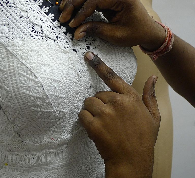 Having A Bespoke Wedding Dress Made In India - The Process