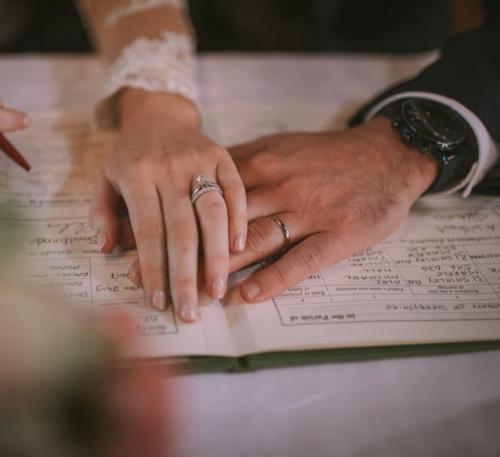 Signing the register | St. Thomas Becket Church | Image by Livi Edwards