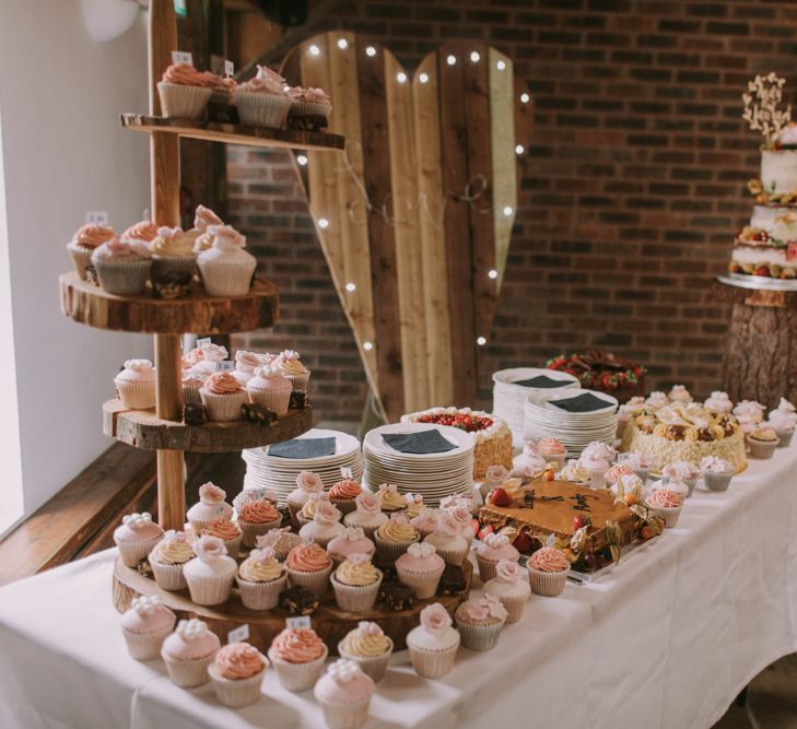 Homemade Cakes | DIY decor | Owen House Wedding Barn | Cheshire | Image by Livi Edwards