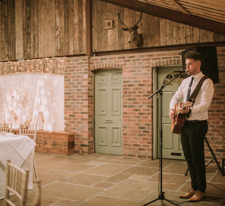 Entertainment | Owen House Wedding Barn | Cheshire | Bespoke Bridalwear | Image by Livi Edwards