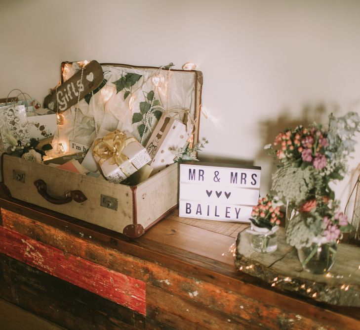 Gifts | Owen House Wedding Barn | Cheshire | Bespoke Bridalwear | Image by Livi Edwards