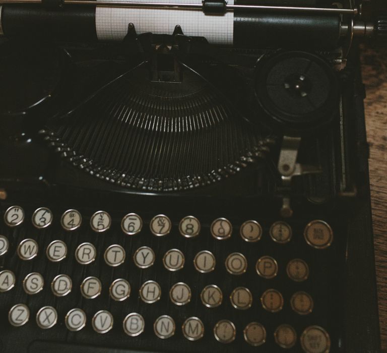 Typewriter Guest Book