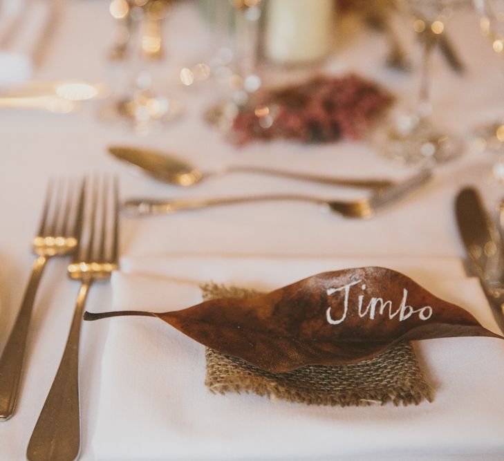 Leaf Name Place Setting