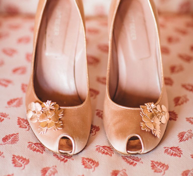 Kurt Geiger Wedding Shoes | Outdoor Wedding at Borgo Bastia Creti in Italy | Paolo Ceritano Photography