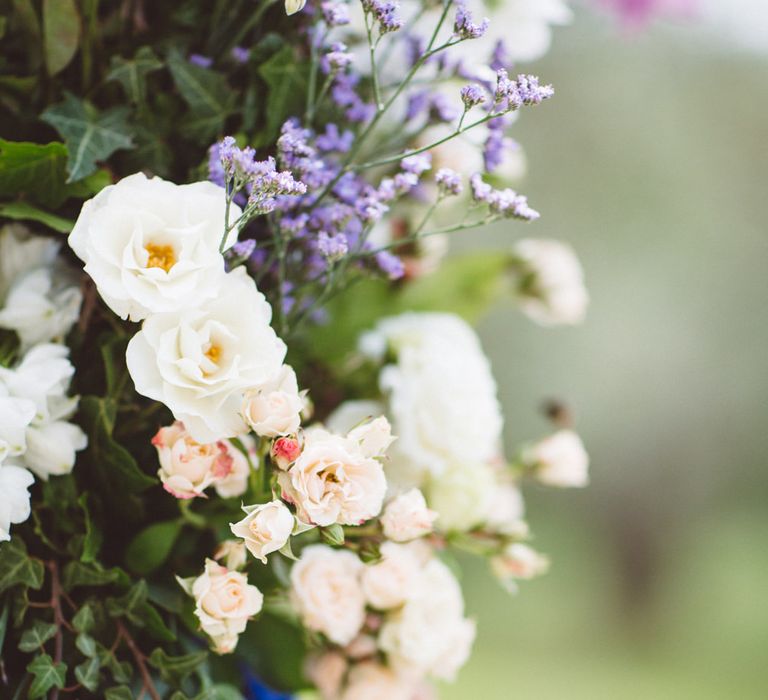 Floral Arch Wedding Flowers | Outdoor Wedding at Borgo Bastia Creti in Italy | Paolo Ceritano Photography