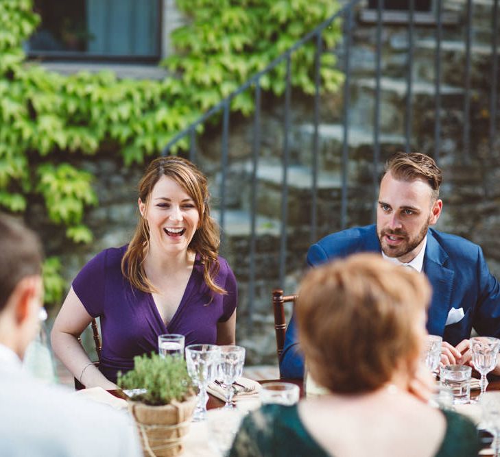 Outdoor Wedding at Borgo Bastia Creti in Italy | Paolo Ceritano Photography