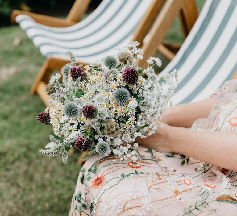 Dried Flower Bouquet For Wedding