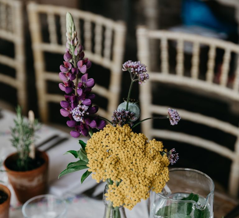 Outdoor Wedding Ceremony At Hatch House With A Botanical Theme Bride In David's Bridal Gown & Images From Siobhan Amy Photography & Film