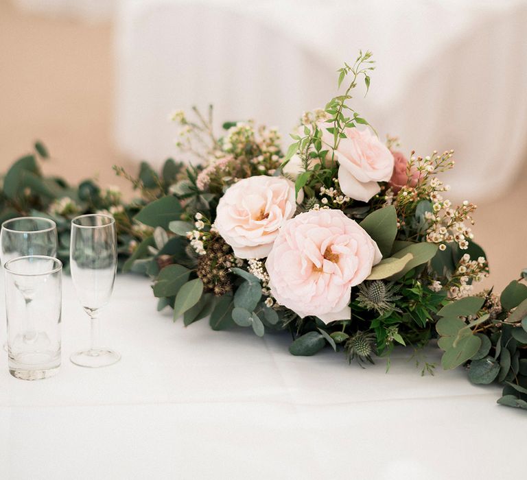 Lantern Filled Marquee Reception | Romantic Pastel Wedding at Prested Hall, Essex | Kathryn Hopkins Photography | Sugar Lens Productions