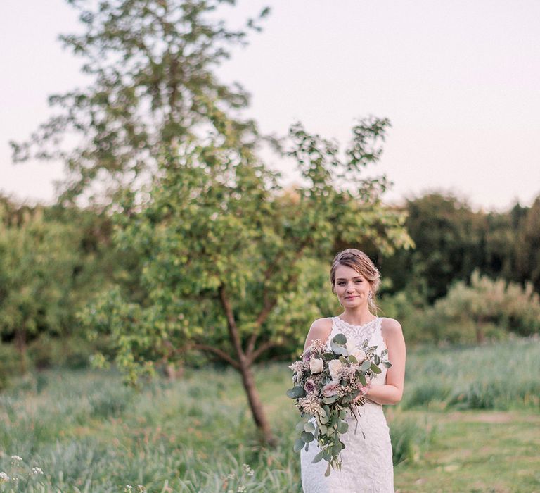 Bride in Sottero & Midgley Gown | Romantic Pastel Wedding at Prested Hall, Essex | Kathryn Hopkins Photography | Sugar Lens Productions