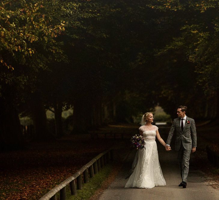 Babington House Wedding With Bride In Bespoke Yolancris Wedding Dress