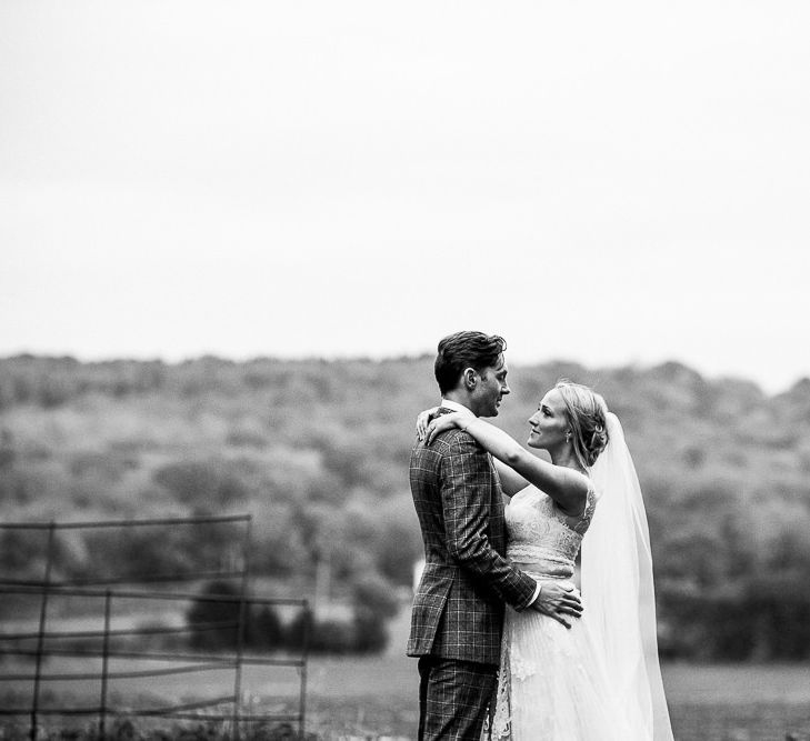 Babington House Wedding With Bride In Bespoke Yolancris Wedding Dress