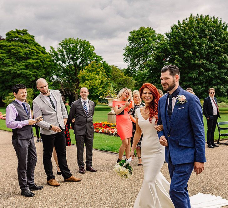 Stylish Industrial Wedding At The Chimney House Sheffield With Bride In Pronovias & Bridesmaids In Lilac Dresses From ASOS Images By Paul Joseph Photography