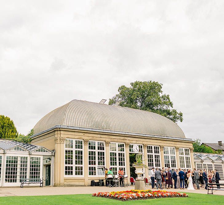 Stylish Industrial Wedding At The Chimney House Sheffield With Bride In Pronovias & Bridesmaids In Lilac Dresses From ASOS Images By Paul Joseph Photography