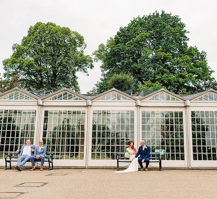 Stylish Industrial Wedding At The Chimney House Sheffield With Bride In Pronovias & Bridesmaids In Lilac Dresses From ASOS Images By Paul Joseph Photography