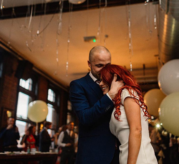 Stylish Industrial Wedding At The Chimney House Sheffield With Bride In Pronovias & Bridesmaids In Lilac Dresses From ASOS Images By Paul Joseph Photography