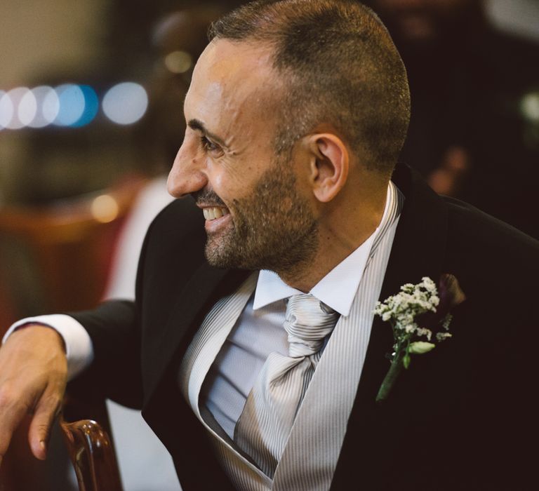 Groom Waiting For Bride To Arrive