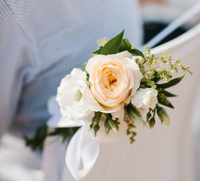 Floral Chair Decor | Chris Barber Photography