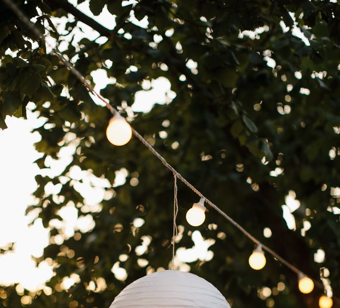 Festoon Lights | Lanterns | Wedding Decor | Chris Barber Photography