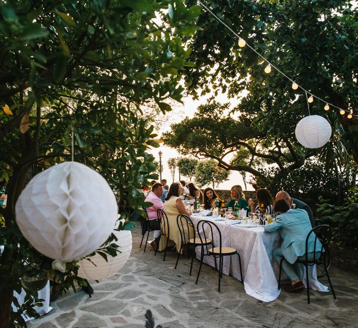 Al Fresco Outdoor Wedding Reception | Chris Barber Photography