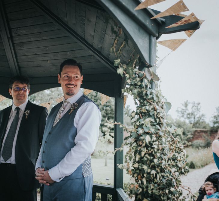 Groom at The Outdoor Altar